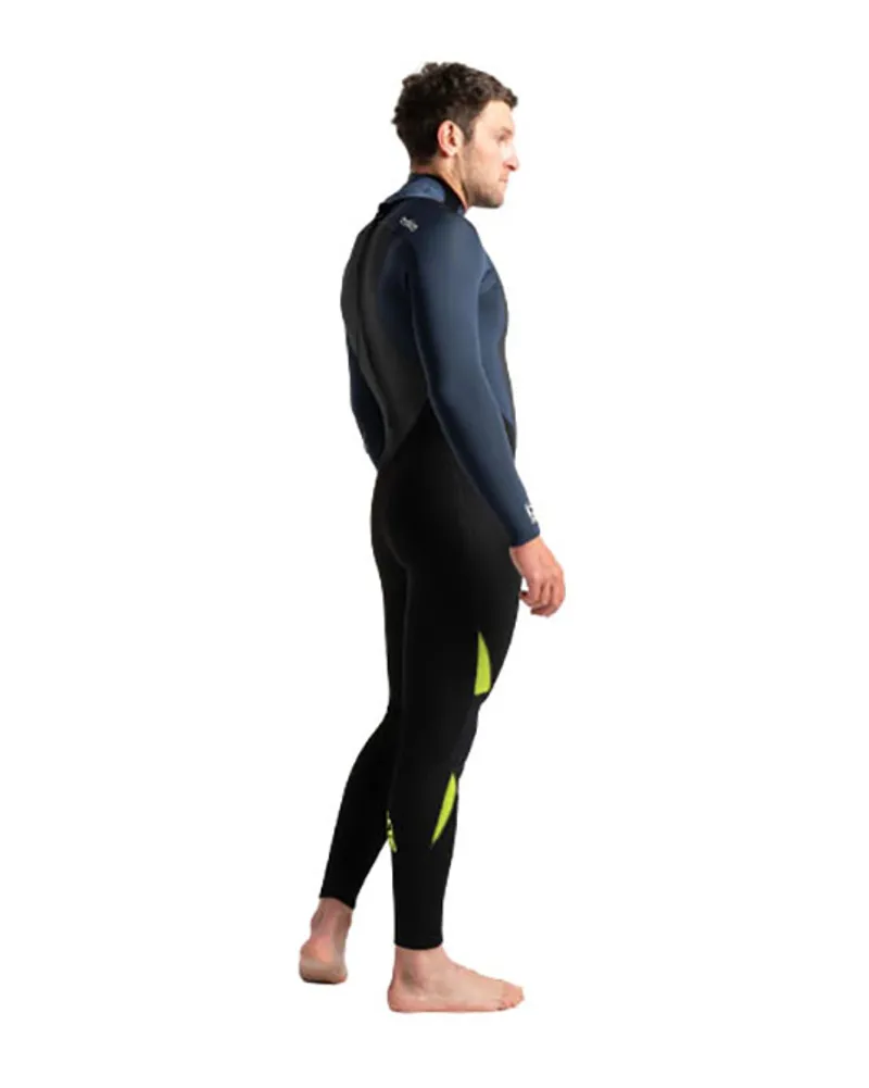 C-Skins Legend 4:3 Men's GBS Back Zip Steamer Black/Blue-7